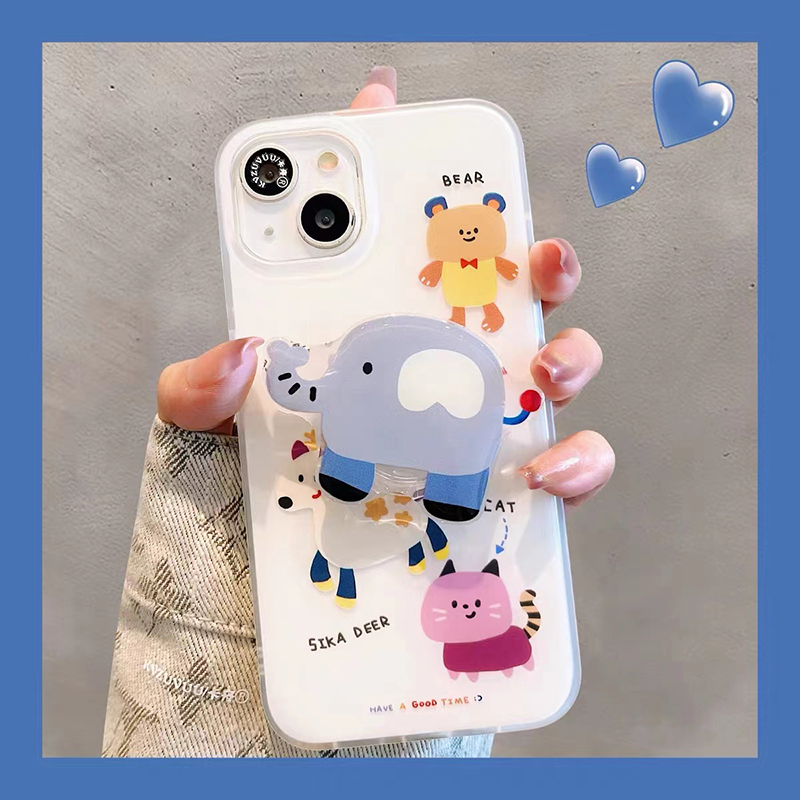 小象支架手链适用于一加ACE5pro手机壳oneplusace竞速一加ACE3v2v1+11小众1+13T全包1+9pro10pro个性8t魔方 - 图2