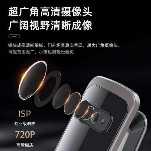 3D人脸识别指纹锁家用防盗门智能门锁入户门全自动可视密码电子锁 - 图2