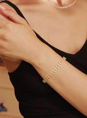 fettero 铜合金手链 【马眼爪链手链6.0】手串气质轻奢时尚精致