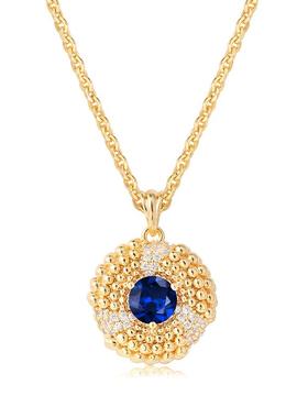 fettero铜合金项链海葵项链