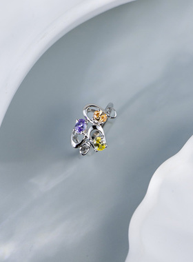 宝戒指女轻奢小众法式原创设计风