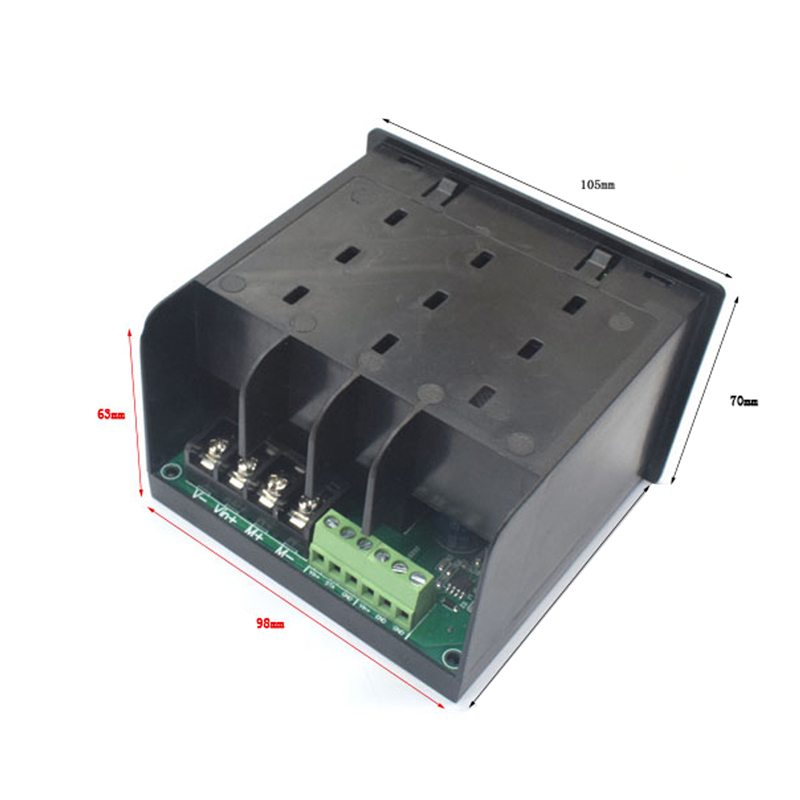 PWM直流电机调速器 限位 双速 定时 自动正反10V-55 智能无线摇控 - 图0