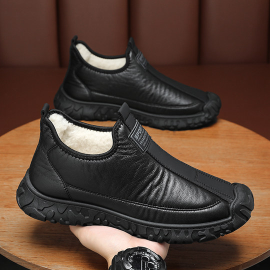 Sheep wool outdoor walking shoes new winter snow boots