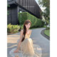 ສິ້ນກະໂປງ lace suspender elegant ຂອງ Ji Zhaozhao