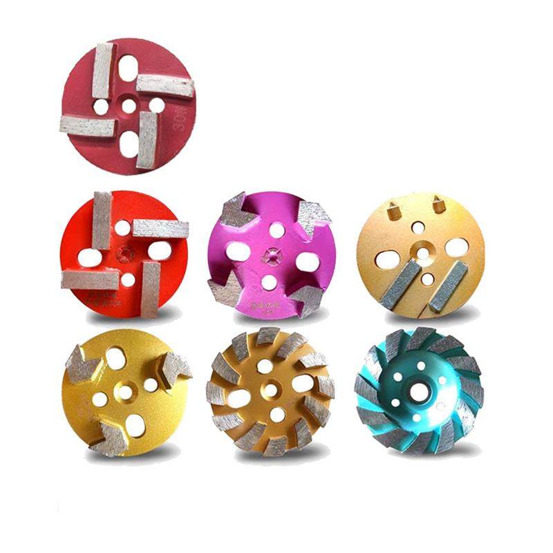 金刚石5孔盘水磨轮打磨机环氧磨片地坪磨块混凝土打磨抛光加厚,淘宝优惠券,粉丝福利购,淘宝优惠卷