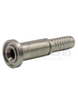 Buttoned flange hose connector Mei-made SAE flange-Direct head heavy series Flat with O-ring seal