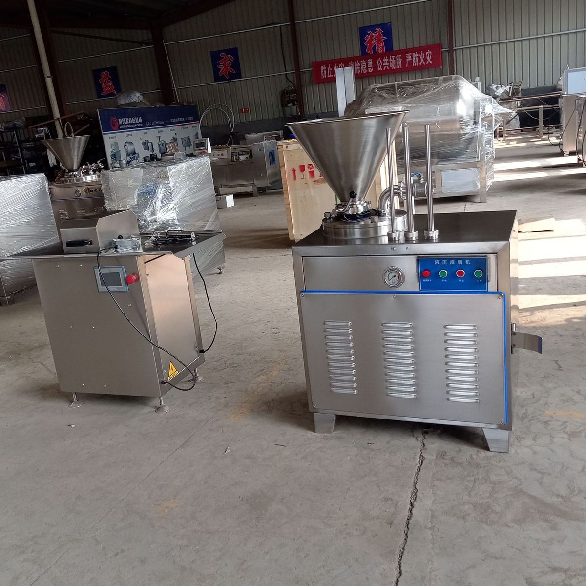 全自动香肠捆扎机米肠单路扎线机红肠扭结机 连续自动绕线绑结机 - 图0