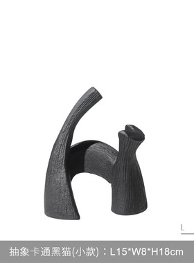 简约轻奢客厅电视柜家居桌面创意艺术抽象摆件展厅样板房间装饰品