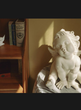 5dbj卧室爱丽丝托盘天使批发客厅沙发大型落地摆件玄关装饰美式复