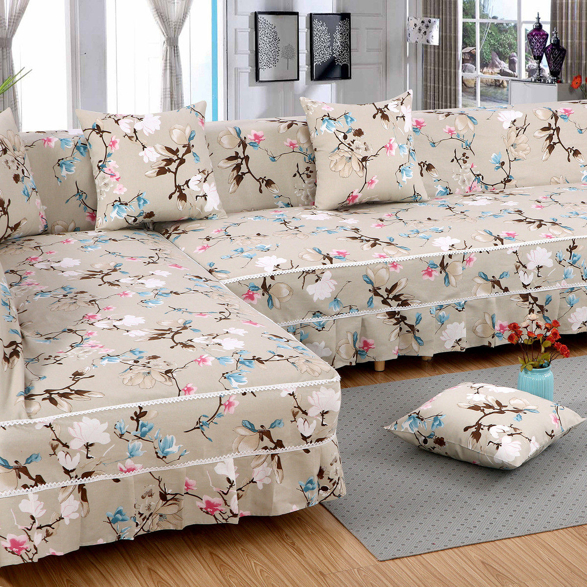 86m0沙发巾加厚沙发套全盖组合套简约现代全包贵妃沙发盖布罩,淘宝优惠券,粉丝福利购,淘宝优惠卷