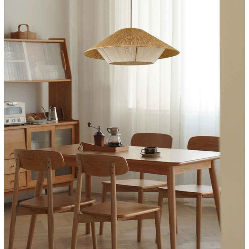 中式餐吊灯茶楼禅意竹麻绳灯田园客厅灯具阳台日式榻榻米饭店,淘宝优惠券,粉丝福利购,淘宝优惠卷