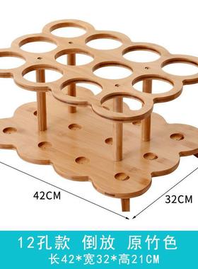 红酒架摆件葡萄酒红酒收纳架酒瓶架子置物架展示架小型家用简约