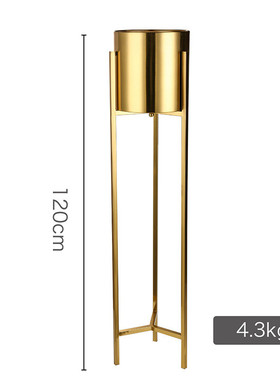 现货北欧ins风轻奢客厅花架现代简约金属摆件插花花器装饰品批发