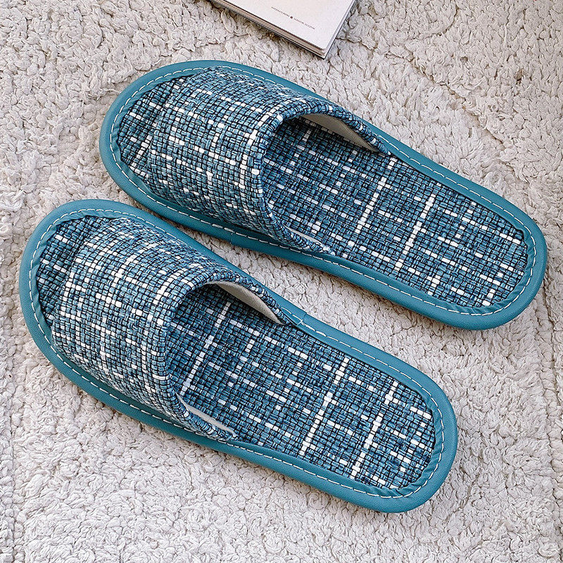 珍珠麻拖鞋女夏季家用室内防滑软底吸汗透气布艺居家木地板凉拖鞋,淘宝优惠券,粉丝福利购,淘宝优惠卷