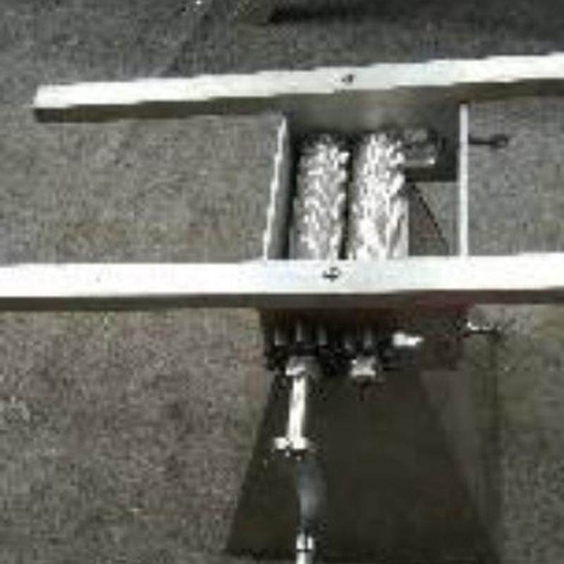 热卖DY手摇碳钢对辊不锈钢五谷研磨机小麦粉碎机杂粮调味破碎器,淘宝优惠券,粉丝福利购,淘宝优惠卷