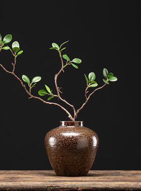 创意插花简约客厅花瓶摆件家居装饰品陶瓷干花水培花瓶工艺摆设品