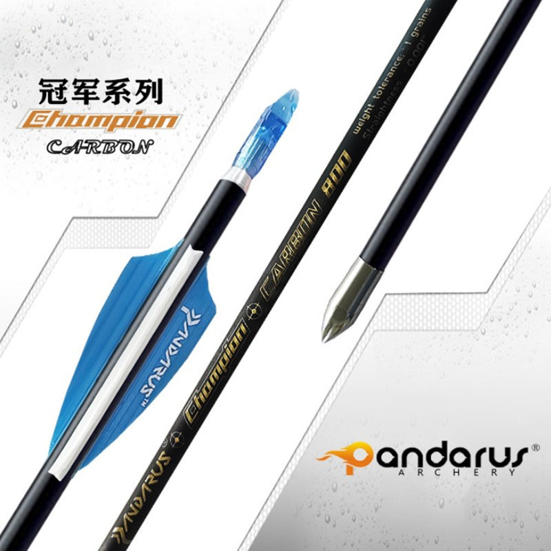 纯碳箭潘神系列鹰隼复合弓反曲弓射箭馆竞技比赛多款颜色挠度可选 - 图1