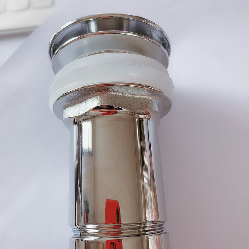 镀铬全铜玻璃盆弹跳下水 大盖子无孔下水器 有孔蘑菇头欧式电镀,淘宝优惠券,粉丝福利购,淘宝优惠卷