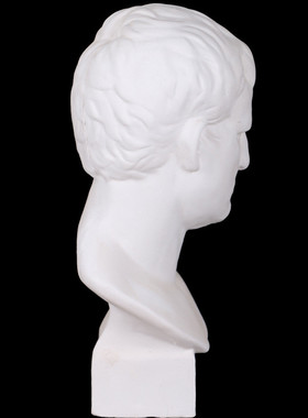 勃兰特石膏巴石膏像石膏头像挂面石膏美术静物阿格里教具雕塑摆件