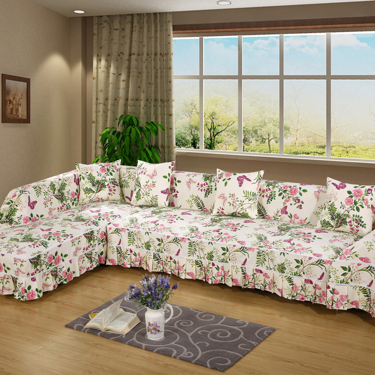 86m0沙发巾加厚沙发套全盖组合套简约现代全包贵妃沙发盖布罩,淘宝优惠券,粉丝福利购,淘宝优惠卷