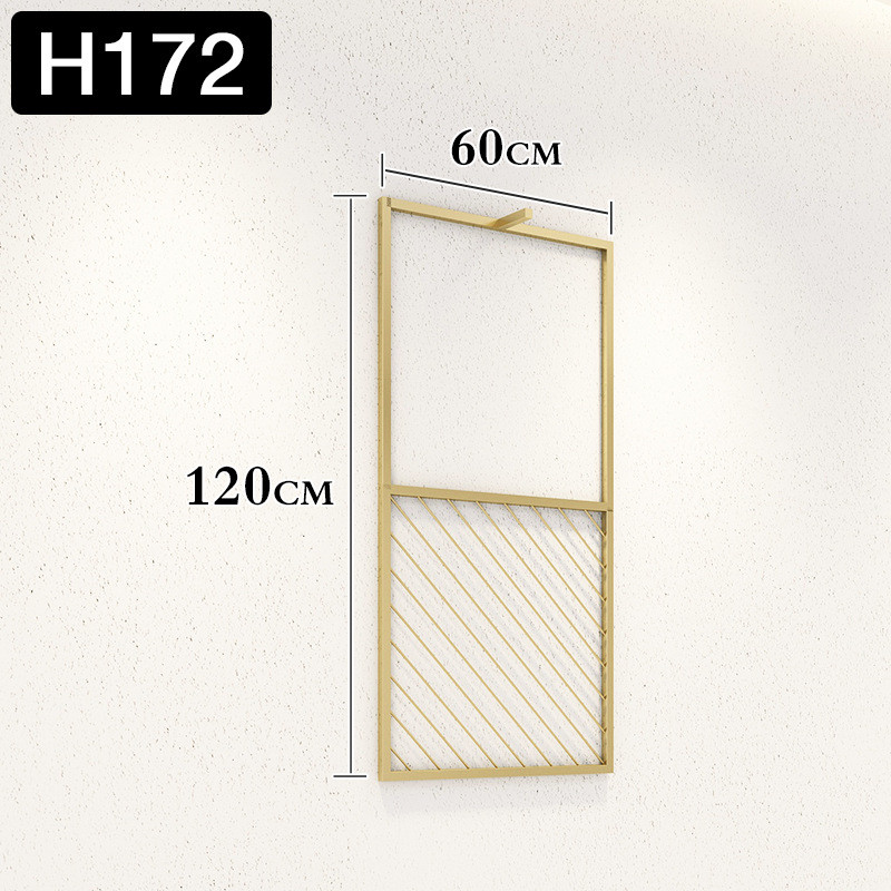 服装店挂衣架墙上服装架童装上墙货架女装店陈列壁挂式衣服展示架 - 图2