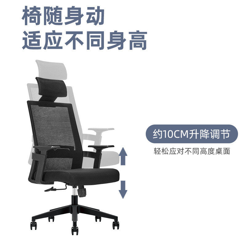 人体工学靠背椅电竞升降椅电脑椅懒人办公椅转椅家用现代简约座椅,淘宝优惠券,粉丝福利购,淘宝优惠卷