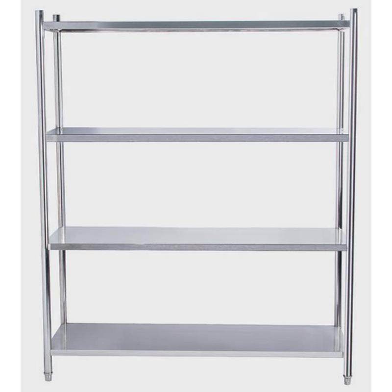 加厚升级组装式不锈钢货架三层四层五层平板货架展示架厨房置物架,淘宝优惠券,粉丝福利购,淘宝优惠卷