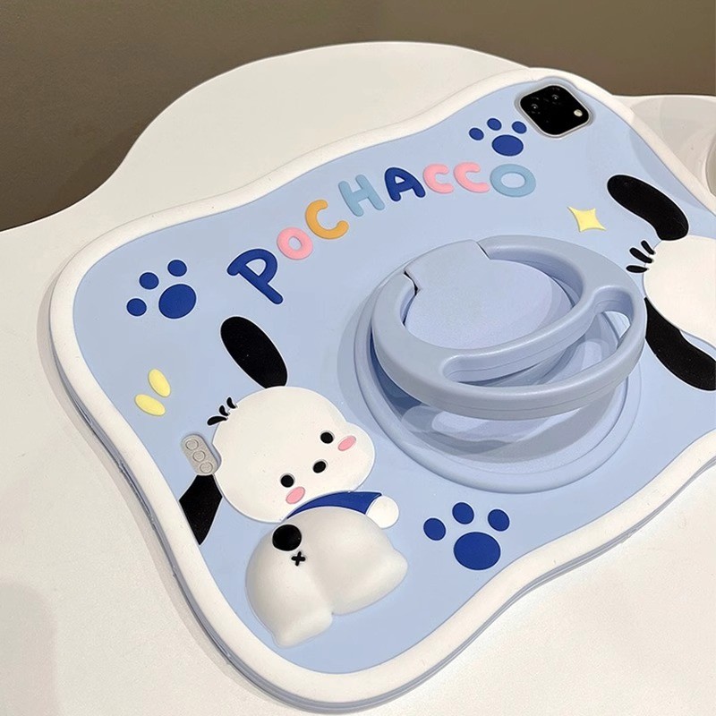 适用适用苹果2021款ipad9保护套10.2英寸第九代a2602平板apd8保护壳旋转a2270卡通ipid7thgeneration防摔硅胶 - 图2