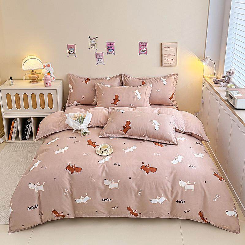 加厚加密亲双人单人学生宿舍磨毛被单枕套四季通用三件套肤柔软,淘宝优惠券,粉丝福利购,淘宝优惠卷