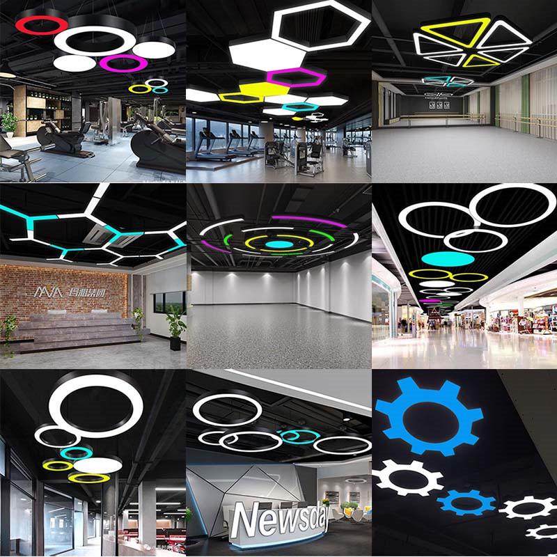 LED办公室网咖商超健身房娱乐场所创意造型灯,淘宝优惠券,粉丝福利购,淘宝优惠卷