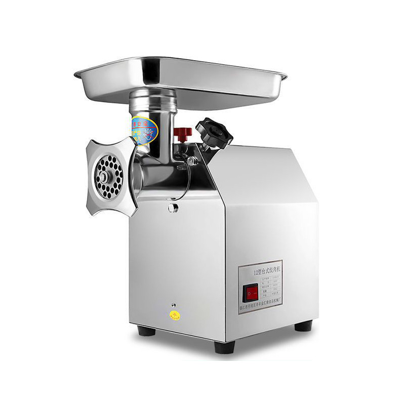 商用绞肉机SXC-12、22型台式电动不锈钢大功率多功能绞馅灌肠搅肉 - 图3