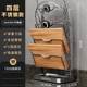 304 stainless steel pot lid rack wall-mounted countertop lid storage rack storage device without punching cutting board rack