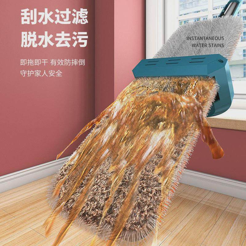 免手洗拖把干湿两用家用平板拖把一拖净懒人多功能拖地新款,淘宝优惠券,粉丝福利购,淘宝优惠卷