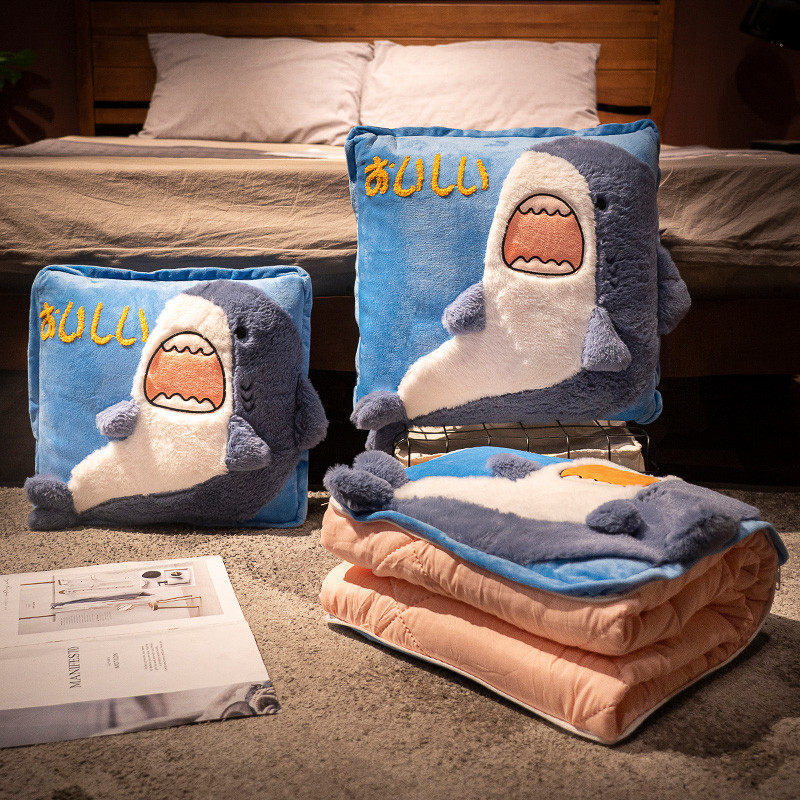 抱枕被子两用小毛毯子二一汽车靠枕办公室沙发午睡神器车用枕头,淘宝优惠券,粉丝福利购,淘宝优惠卷