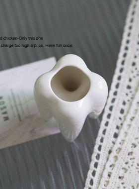 秃鸡！无聊了送Ta一个牙齿笔筒吧创意牙齿笔筒生日礼物摆件