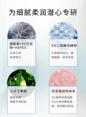 抛光丝滑透润身体乳保湿滋润