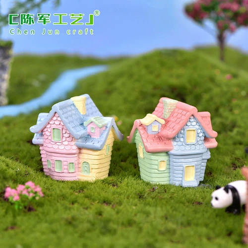 Воздушный шар, микро пейзаж, многослойный домик, делается под заказ, DIY