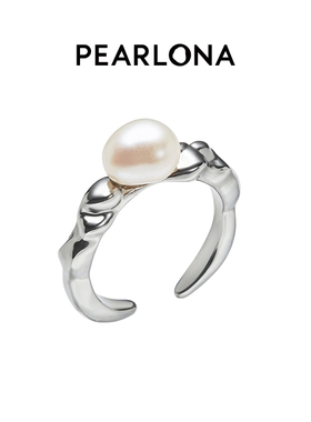珍珠戒指PEARLONA小众设计