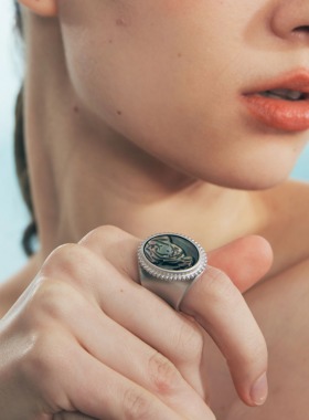 PEARLONA海螺复兴系列复古戒指