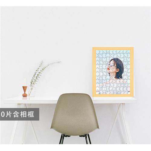 纯木质相框白色现代简约挂墙装饰1000片500片300片原木色拼图画框,淘宝优惠券,粉丝福利购,淘宝优惠卷