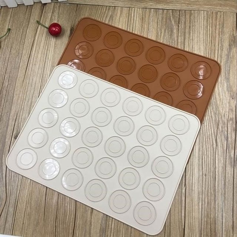 Macaron Silicone Mat 30-Cavity Non-Stick Bakeware Mold Cake - 图3