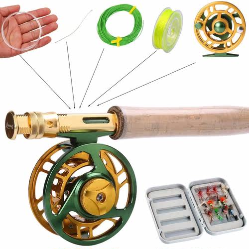 2.73m Portable Fly Fishing Rod and 5/6 Fly Reel Combo Fishin - 图2