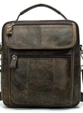 WESTAL Men's Bag Genuine Leather Crossbody Bags for Men