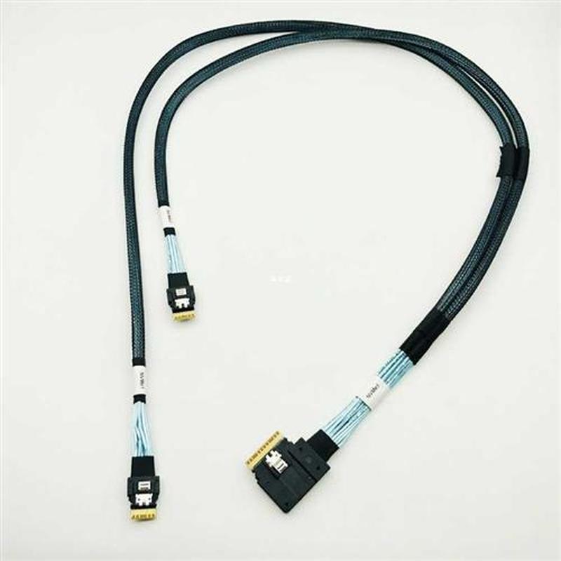 SAS Cable SFF-8654 to 4x SFF-8654 74Pin to 4x 38Pin 01KN140-图1