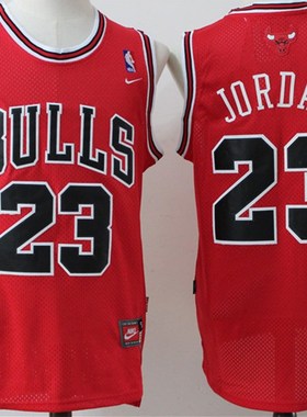 NBA Chicago Bulls #23 Michael Jordan Men's Basketball Je