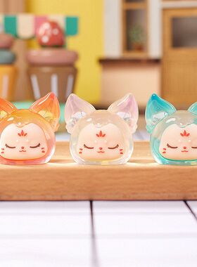 可爱狐萌粒糖果公仔宠动物盲袋