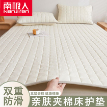 Mattress upholstered Home Bedroom Bed Pads Slim anti-slip Dormitory Student Single Double Tatami Protection Mat