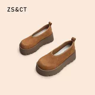 今年爆款小个子内增高7cm豆豆鞋一脚蹬英伦风超软不累脚女鞋子潮,淘宝优惠券,粉丝福利购,淘宝优惠卷