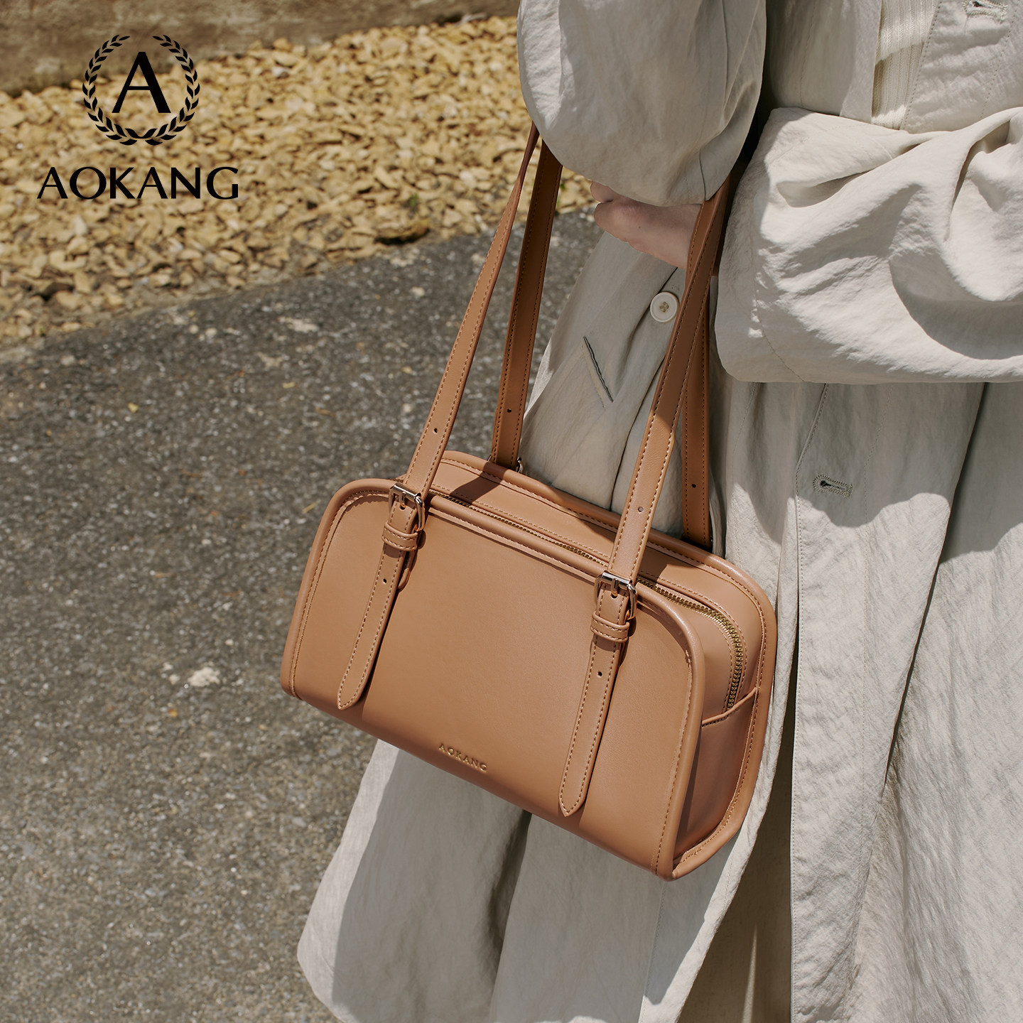 520礼物母亲节奥康托特包2024新款大容量女包单肩包时尚包包女C1