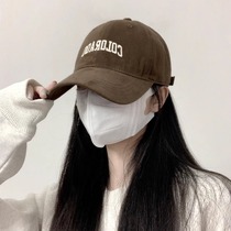 Café Cap Children Winter 2024 New Duck Tongue Cap Fashion Big Head Circumference 100 Hitch Sun Hat Display Face Little Baseball Cap